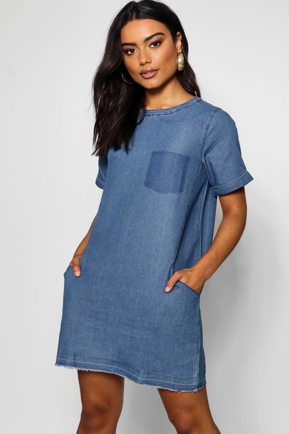 casual dress with pockets